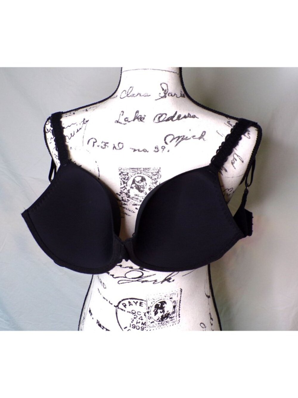 🆕 NATORI Pure Luxe Push-Up Underwire T-Shirt Bra 34DD Black #727321 - Picture 10 of 10